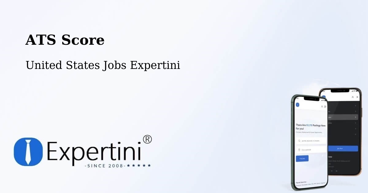 Resume ATS Score & Job Description Match Tool – Haledon - United States Jobs Expertini