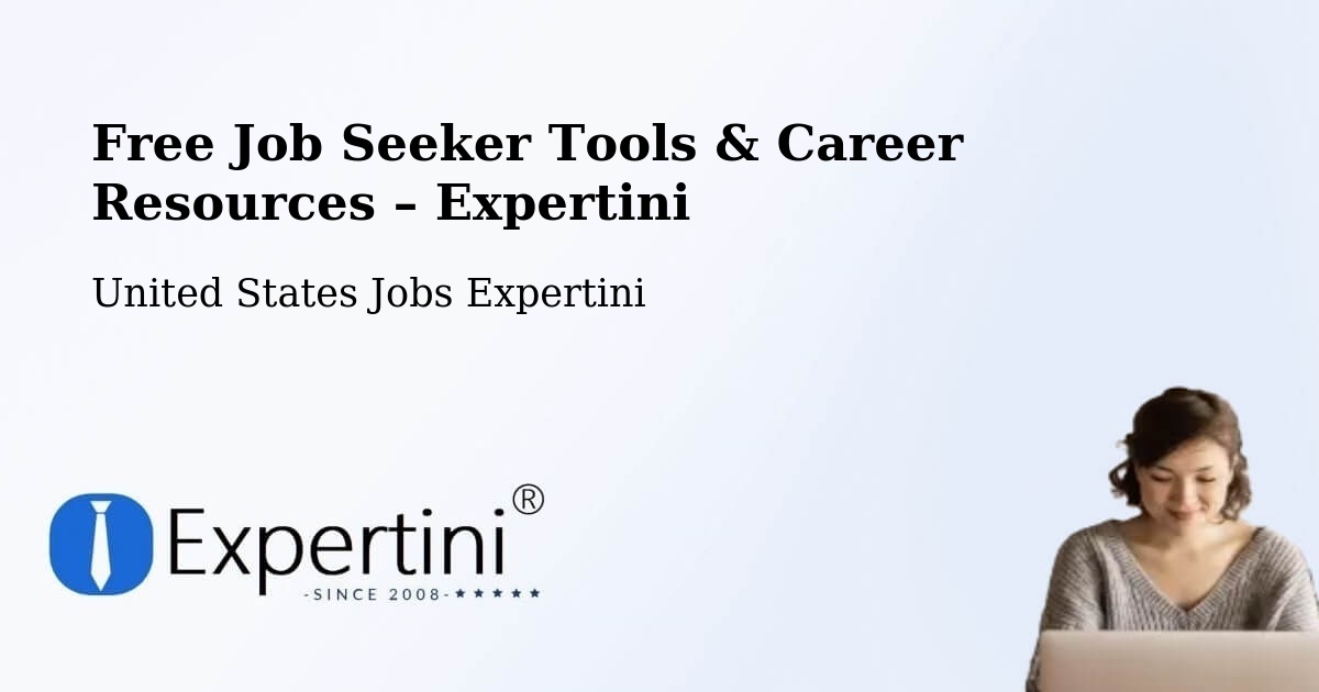 Free Job Seeker Tools & Career Resources – Haledon - Haledon, United States Jobs Expertini