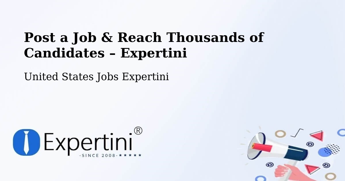Post a Job in Haledon – Hire the Right Talent - Haledon, United States Jobs Expertini