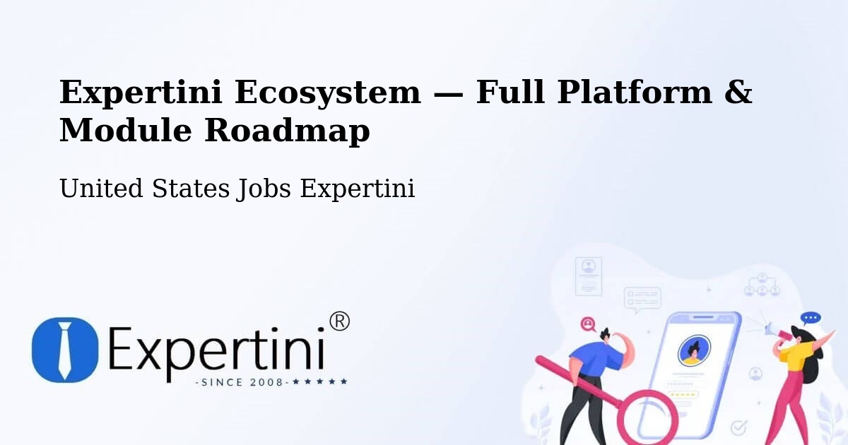 Expertini Ecosystem — Full Platform & Module Roadmap – Haledon